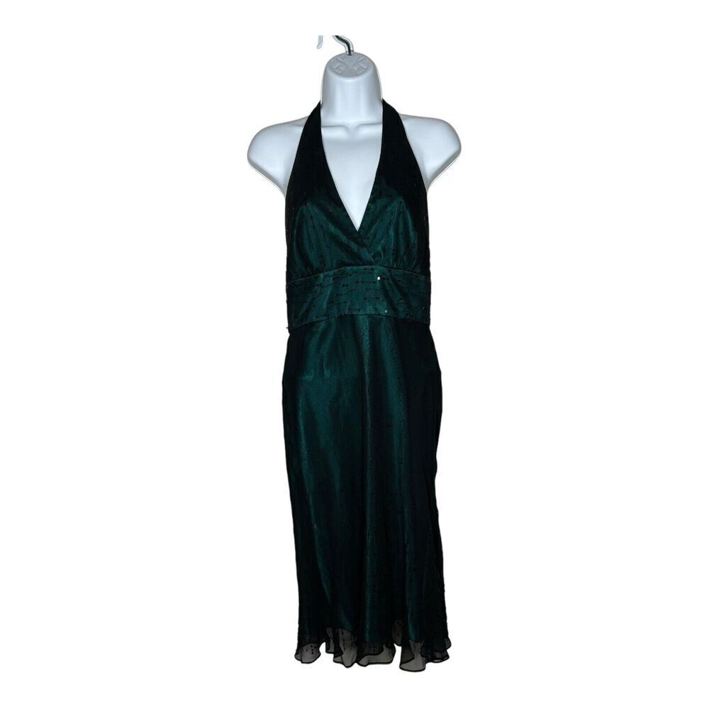 Jones New York Dress Womens 4 Silk Mesh Lined‎ Beaded Whimsygoth Fairy Grunge